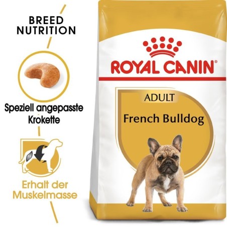 ROYAL CANIN French Bulldog Adult Hundefutter trocken für Französische Bulldoggen 3 kg