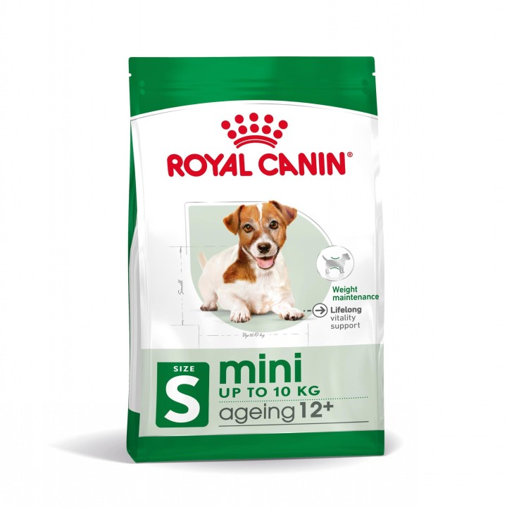 ROYAL CANIN MINI Ageing 12+ Trockenfutter für ausgewachsene Hunde, kleine Rassen 3,5 kg