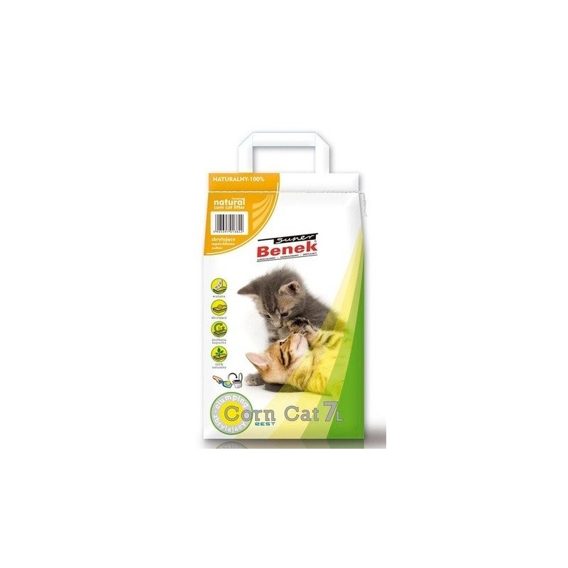 BENEK Super Corn Cat Natural 7l