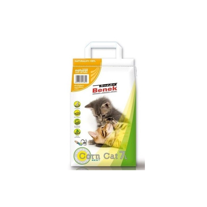 BENEK Super Corn Cat Natural 7l