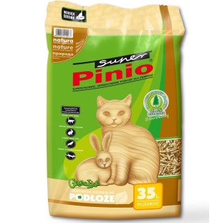BENEK SUPER PINIO NATÜRLICH Katzenstreu abbaubar Holzpellets 35 l
