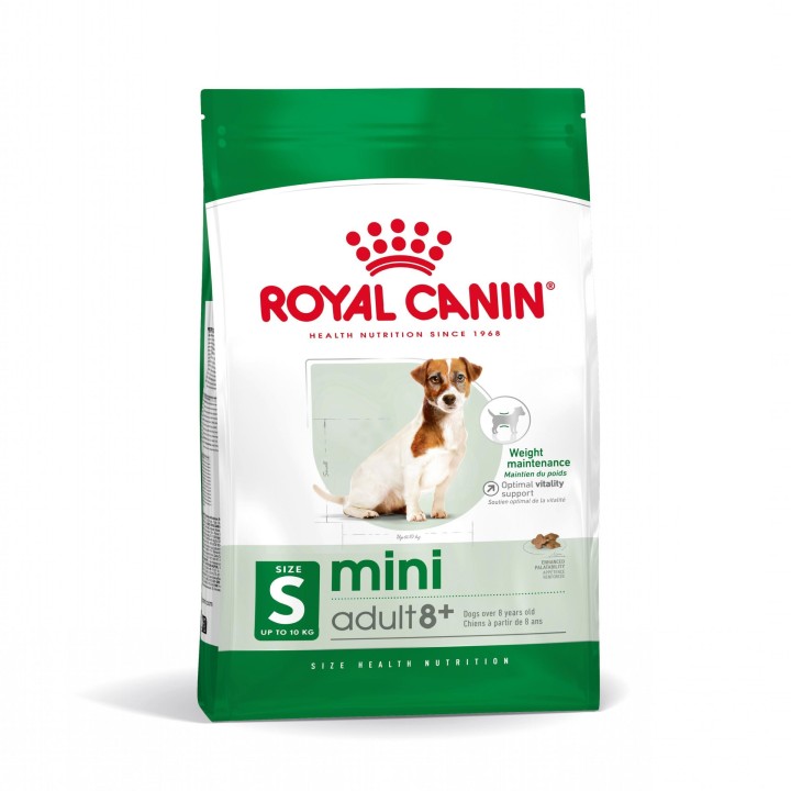 ROYAL CANIN MINI Adult 8+ Trockenfutter für ältere Hunde 2kg