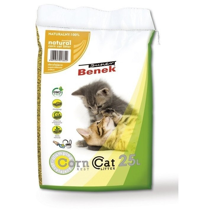 BENEK Super Benek Corn Cat 25l