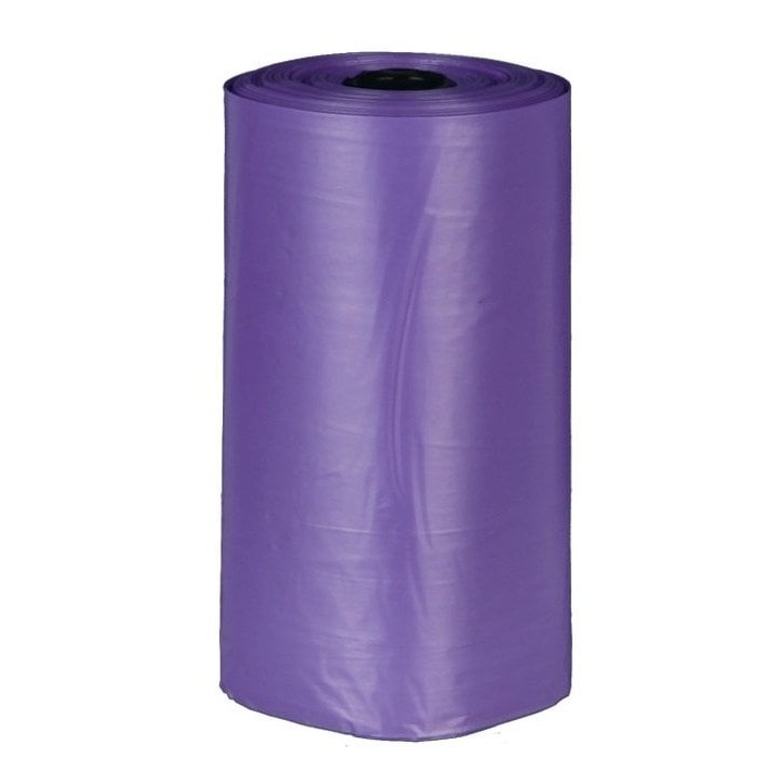 TRIXIE Hundekotbeutel mit Lavendelduft, 4 Rollen à 20 St., lila