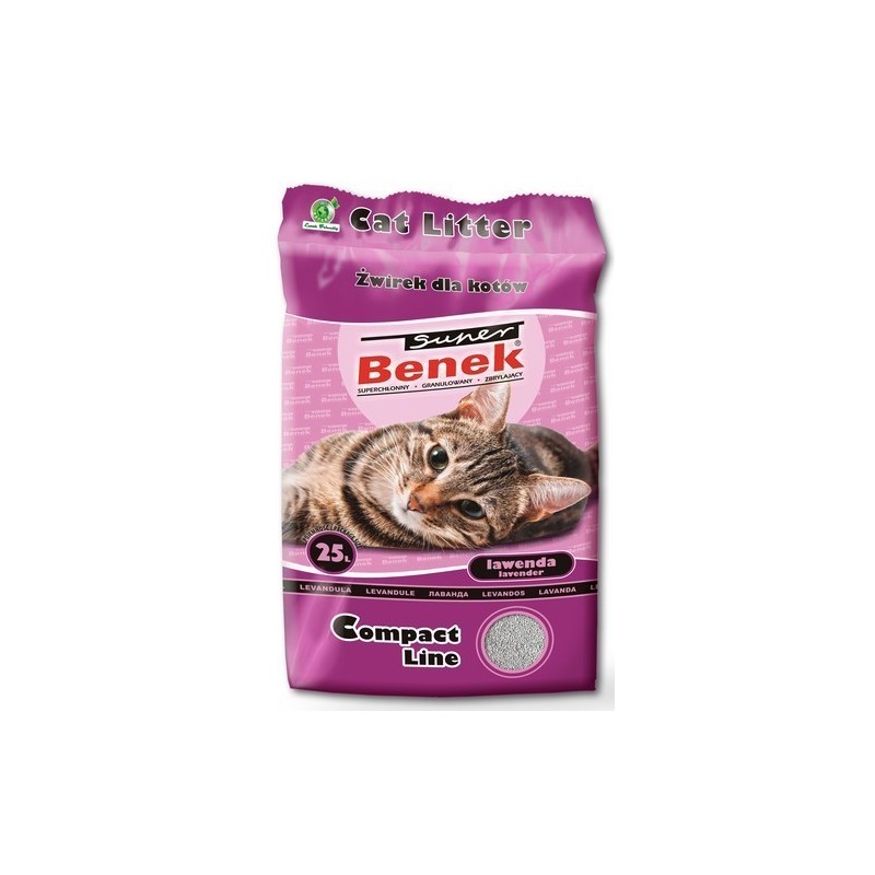 BENEK Super Compact Lavendel 25 L