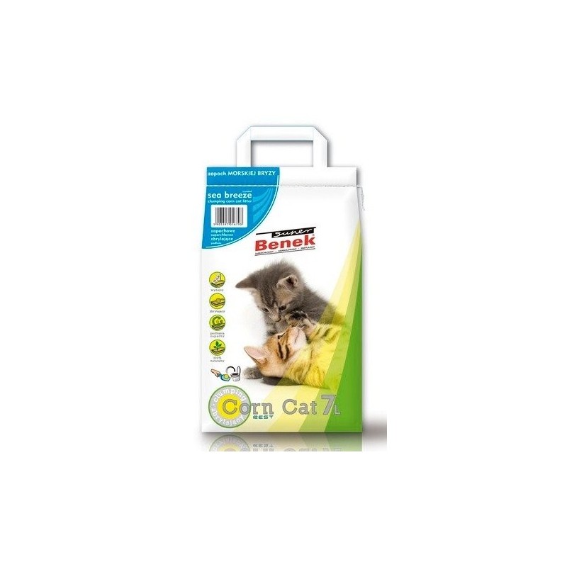 BENEK Super Corn Cat Meeresbrise 25 L