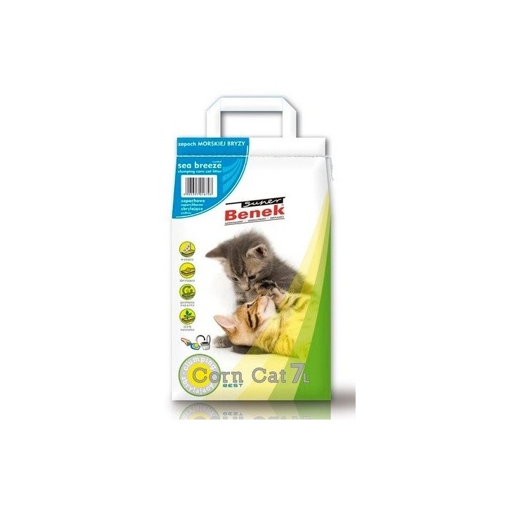 BENEK Super Corn Cat Meeresbrise 25 L