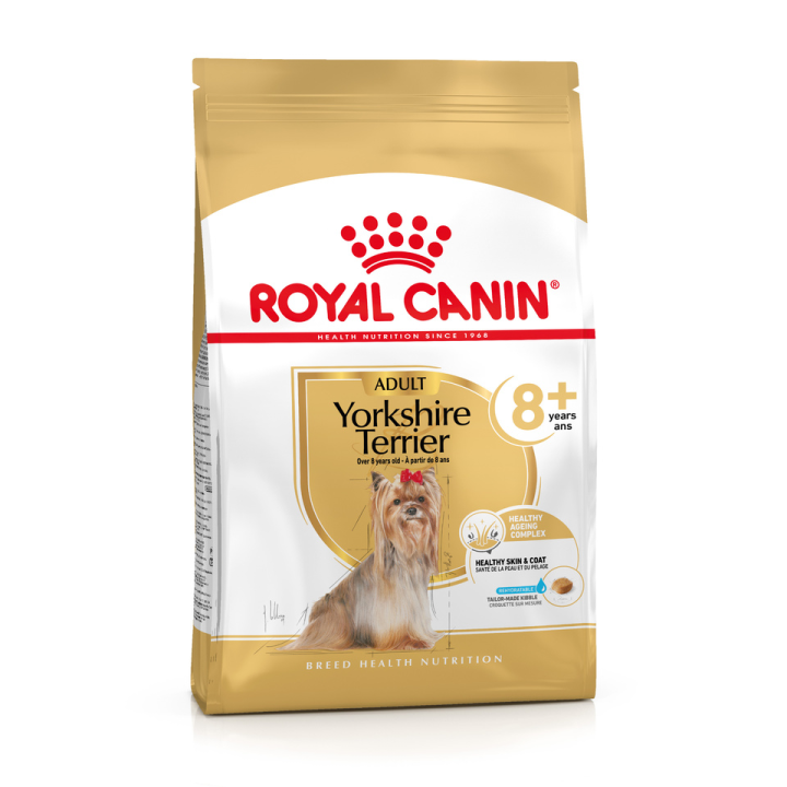 ROYAL CANIN Yorkshire Terrier 8+ Trockenfutter für ältere Hunde 3 kg