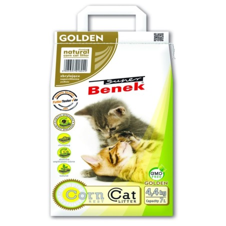 BENEK Super Corn Cat Golden 7 l 4,4 kg