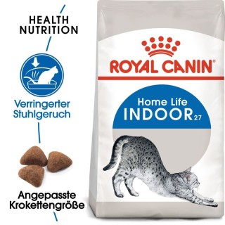 ROYAL CANIN INDOOR 27 Trockenfutter für Wohnungskatzen 20 kg (2 x 10 kg)