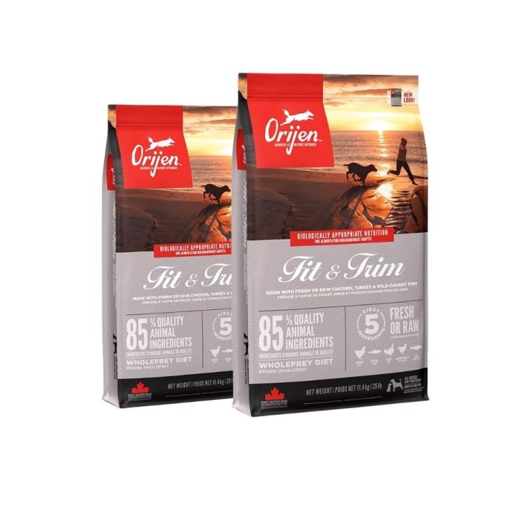ORIJEN Fit &amp, Trim Dog 22,8 kg (2 x 11,4 kg)