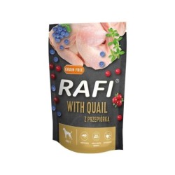 RAFI mit Wachteln, Heidelbeeren und Preiselbeeren für Hunde 500 g