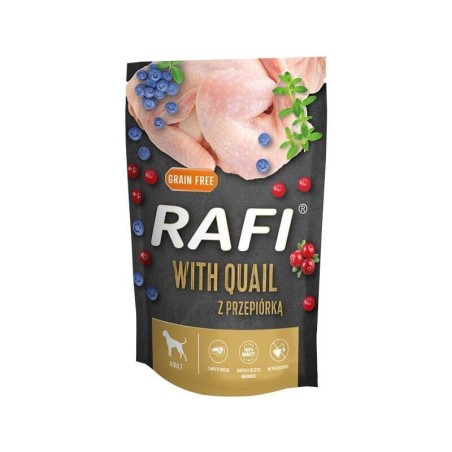 RAFI mit Wachteln, Heidelbeeren und Preiselbeeren für Hunde 500 g