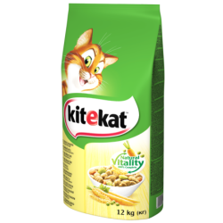 KITEKAT Katzentrockenfutter Huhn und Gemüse 12 kg