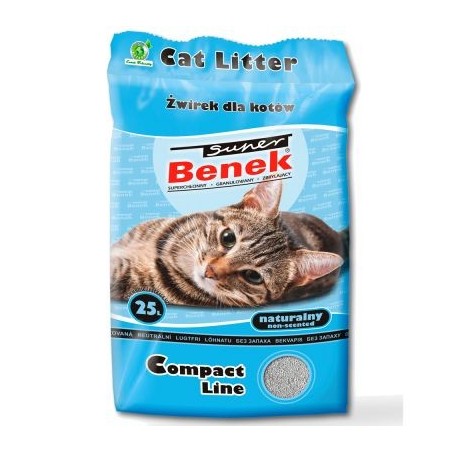 BENEK Super Compact natur 25 L x 2 (50 L)