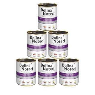 DOLINA NOTECI Premium reich an Kaninchen mit Moosbeere 6 x 800g