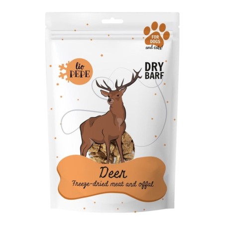 PAKA ZWIERZAKA PEPE Freeze-dried gefriergetrocknetes Hirschfleisch 60g