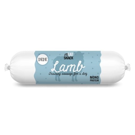 PAKA ZWIERZAKA PEPE Meat Snack Lammwurst für Hunde 200g