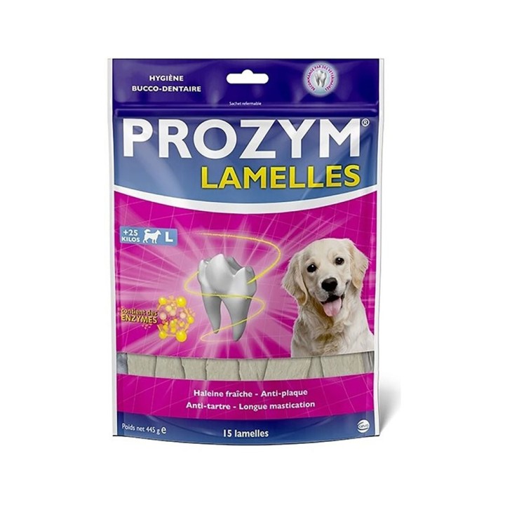 Prozym Canin Lamelles - für große Hunde ( 25 kg), 2 x 15 Stück