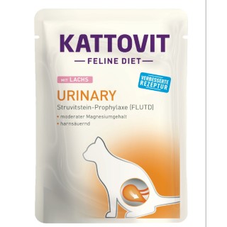 Kattovit Urinary Pouch 24 x 85 g - Lachs