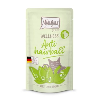 MjAMjAM Wellness 12 x 125 g - Anti Hairball - Huhn