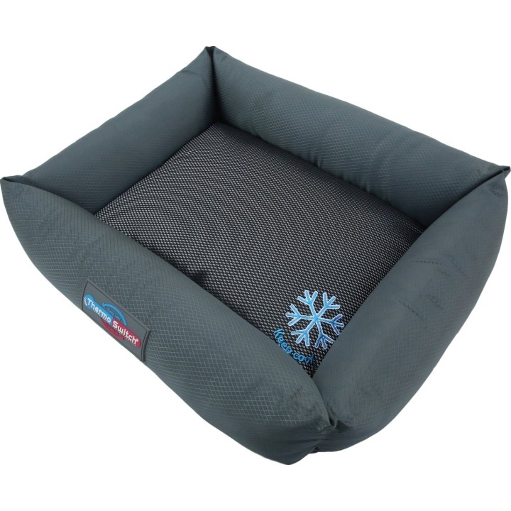 ThermoSwitch KORFU Hundebett S grau - S