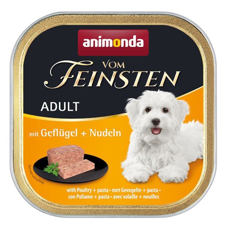 animonda vom Feinsten Adult 22 x 150 g - mit Geflügel & Nudeln