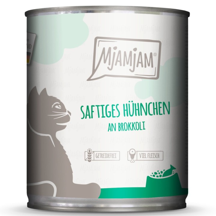 MjAMjAM 6 x 800 g  - saftiges Hühnchen an Brokkoli
