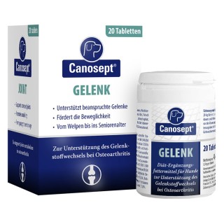 Canosept Gelenk - für kleine Hunde, 20 Tabletten