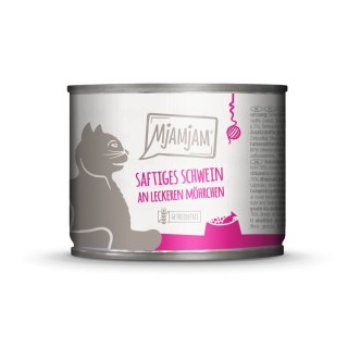 MjAMjAM 6 x 200 g - saftiges Schwein an leckeren Möhrchen