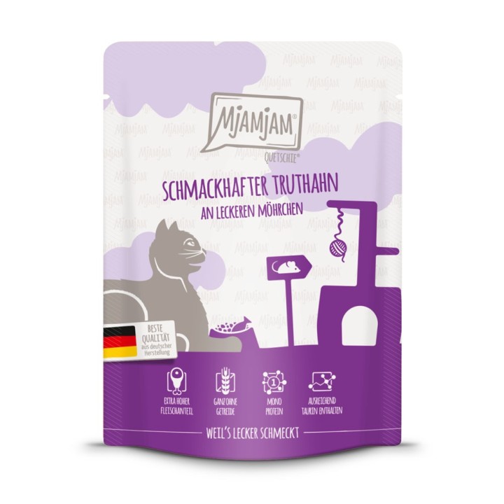 MjAMjAM Quetschie 6 x 300 g - Truthahn