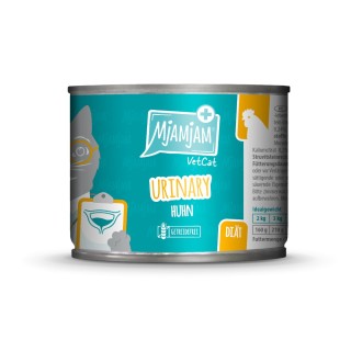 MjAMjAM VetCat Urinary 6 x 200 g - Huhn