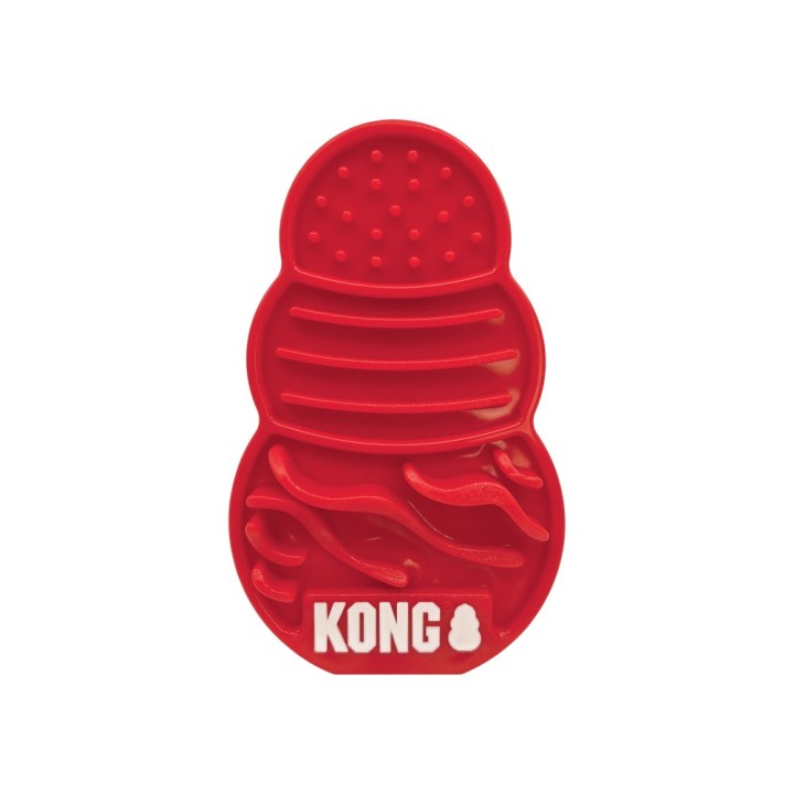 KONG Licks Schleckmatte für Hunde - Gr. L: ca. L 3,8 x B 11,4 x H 17,8 cm