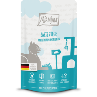 Mjamjam Ziege und Karotten Portionsbeutel - 125 g