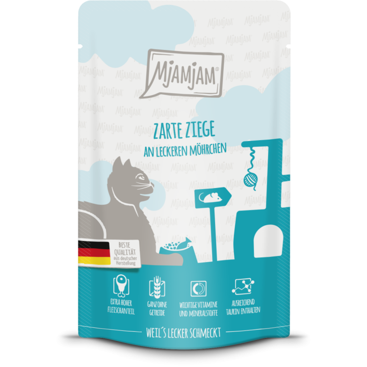 Mjamjam Ziege und Karotten Portionsbeutel - 125 g