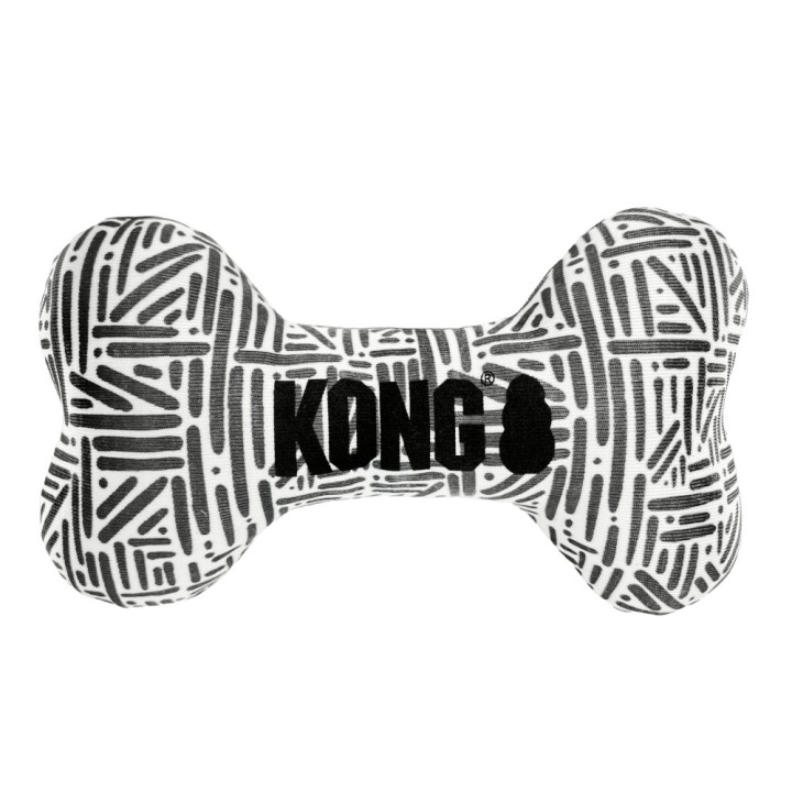 KONG Maxx Hundespielzeug Knochen - Gr. S/M: ca. L 23,5 x B 14,6 x H 5 cm