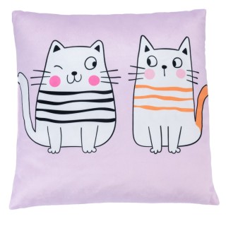 Smartpet Kissen "Stripey Cats" - L 40 x B 40 cm