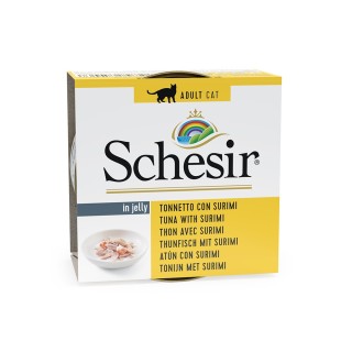 Schesir in Gelee 6 x 85 g - Thunfisch mit Surimi