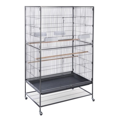 TIAKI Vogelkäfig Grand Espace - L 90 x B 58,4 x H 152,4 cm