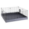 Ferplast Kleintierkäfig Hub 04 - L 140,5 x B 140,5 x H 59,5 cm