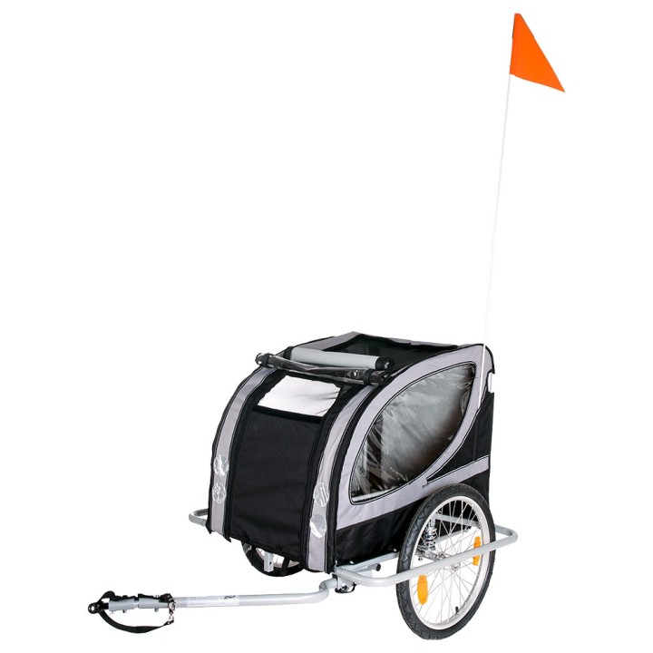 Fahrradanhänger No Limit Doggy Liner Paris de Luxe - L 148 x B 90 x H 88 cm / bis 50 kg