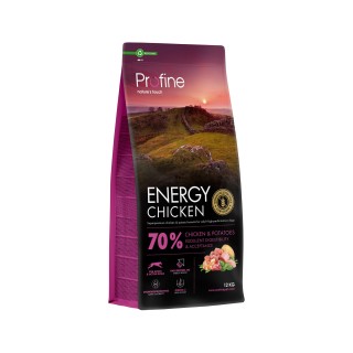 Profine Adult Energy Hundefutter - Huhn - 12 kg