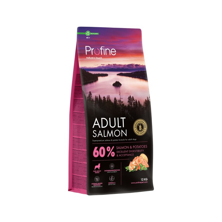 Profine Adult Hundefutter - Lachs - 12 kg