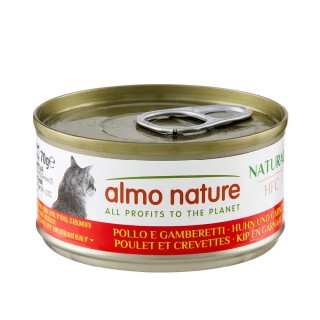 Almo Nature HFC Natural 6 x 70 g - Huhn & Garnelen