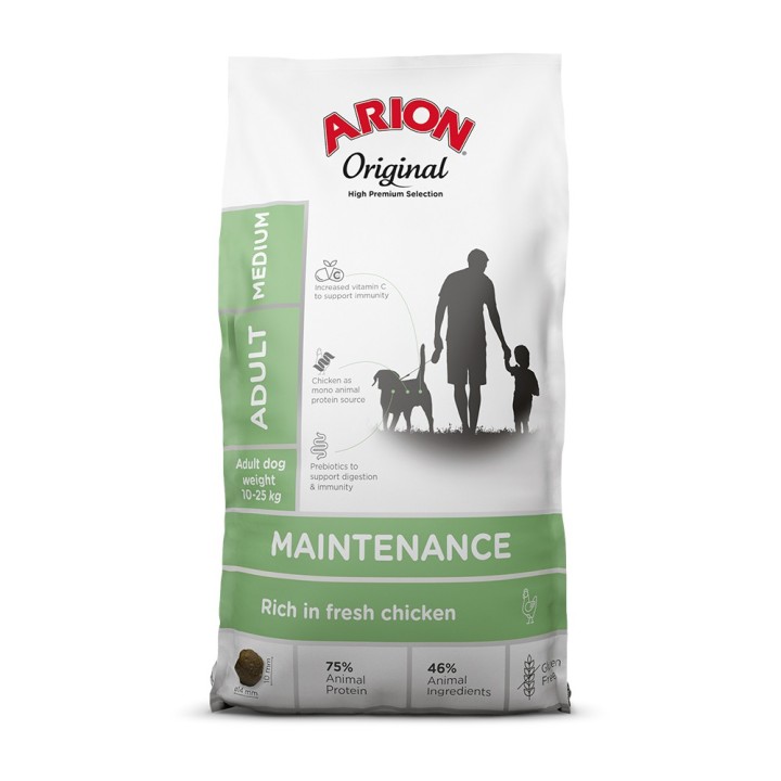 Arion Original Maintenance Medium Breed Huhn - 12 kg