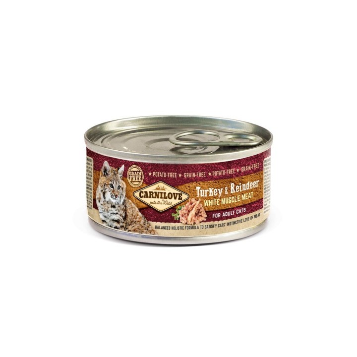 Carnilove Dosenfutter Turkey & Reindeer - Adult - 100 g