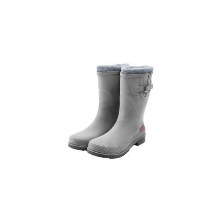 DOGGO® Lotte Brushed Damen Winterstiefel - Farbe: Grau