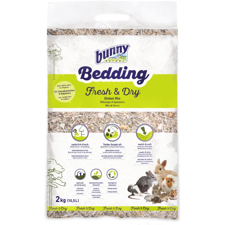bunny Bedding Fresh & Dry - 10,50 l