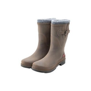 DOGGO® Lotte Brushed Damen Winterstiefel - Farbe: Braun