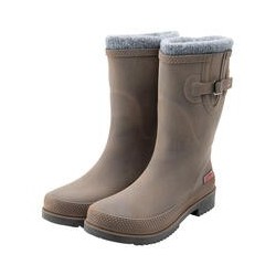 DOGGO® Lotte Brushed Damen Winterstiefel - Farbe: Braun
